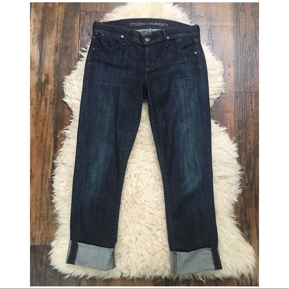 Citizens of Humanity Dani Cuffed Cropped Jeans - Picture 2 of 5